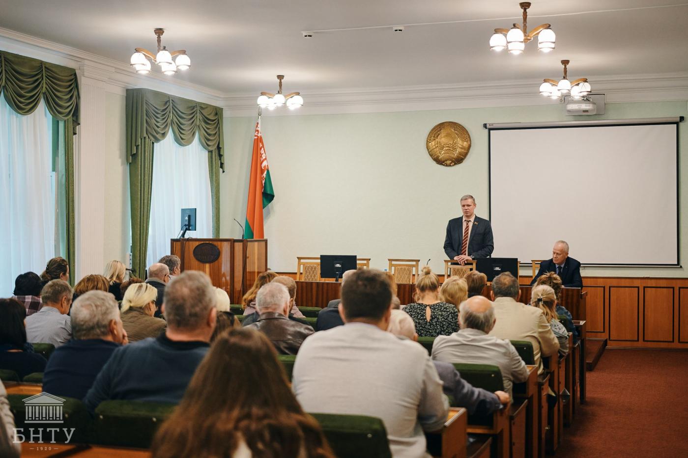 Профилактика в БНТУ от УВД Советского района